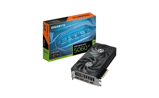 GIGABYTE GeForce RTX 5060 Ti EAGLE OC – 8GB GDDR7 Graphics Card
